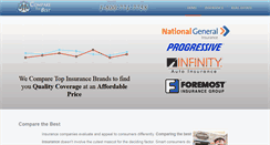 Desktop Screenshot of comparethebest.org